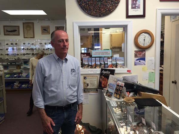 Two Harbors 2015 Gem and Mineral Show: Bob Lynch, Author
