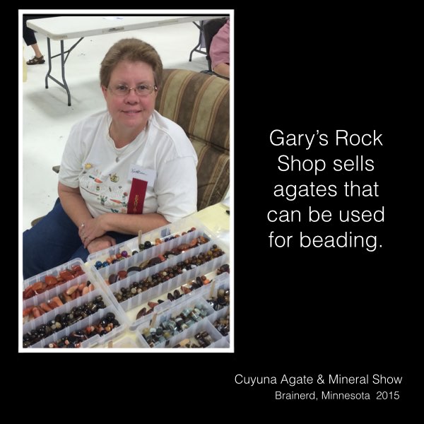 Gary's Rock Shop at the Cuyuna Rock Gem and Mineral Society